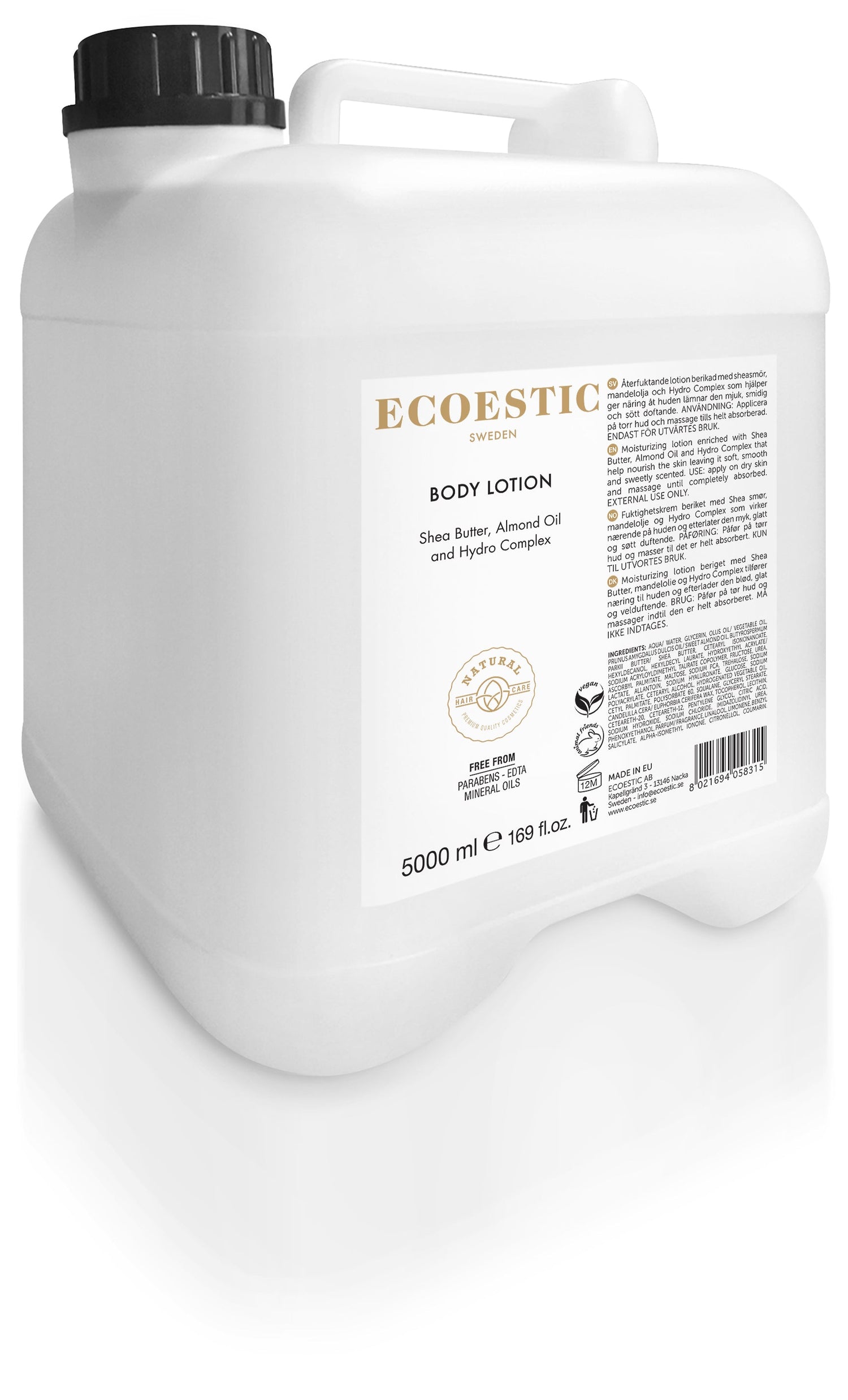 Ecoestic Hand & Bodylotion 5 L - Ecoestic Sweden